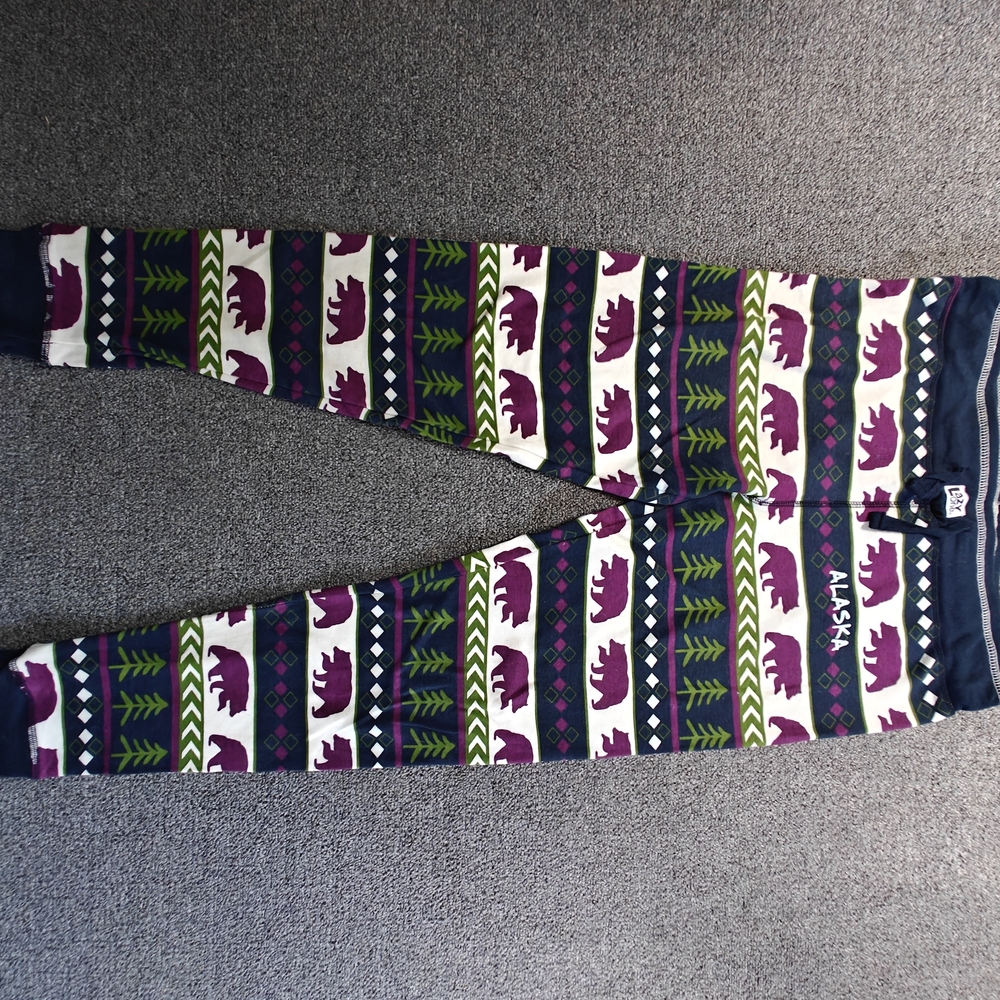 Alaska Themed Patterned Leggings